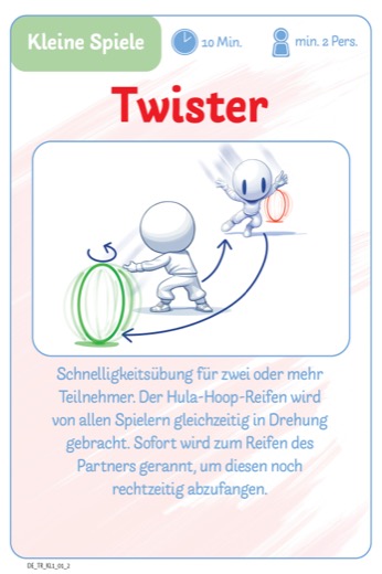 Trainingskarte Kleine Spiele