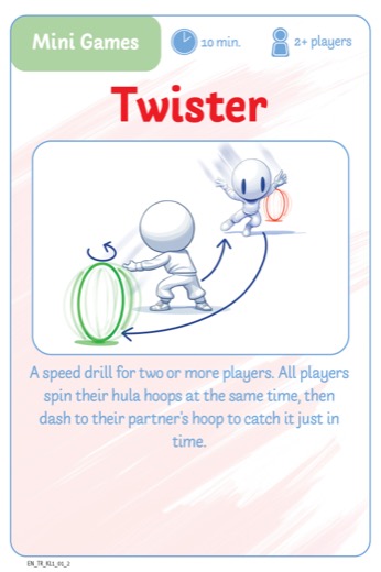 Training card: mini-games