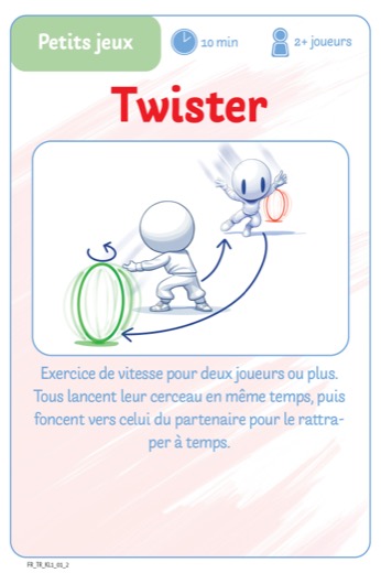 Carte d’entraînement : petits jeux