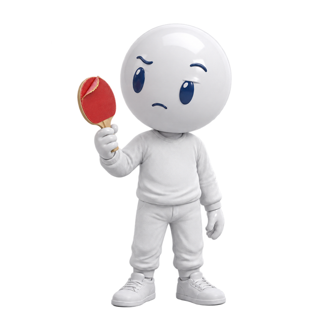 Pong with a cheap racket