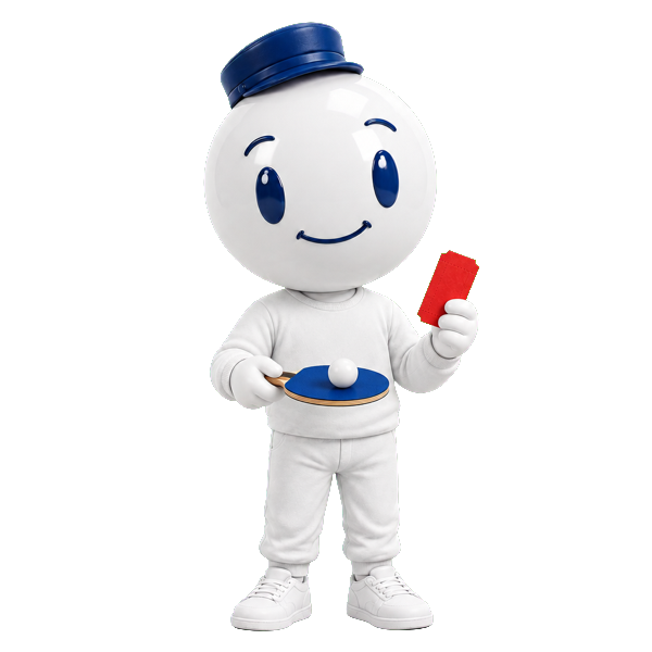 Pong, the SmashStarter mascot