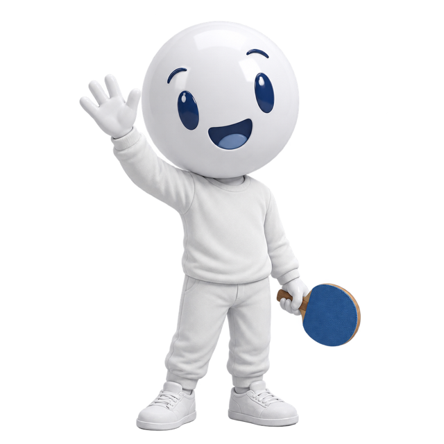 Pong, the SmashStarter mascot